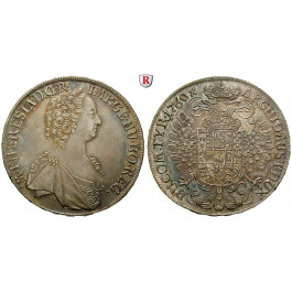 Römisch Deutsches Reich, Maria Theresia, Taler 1760, f.st/st