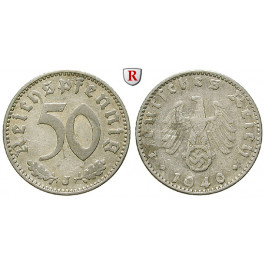 Drittes Reich, 50 Reichspfennig 1940, J, ss, J. 372