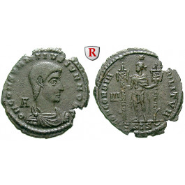 Römische Kaiserzeit, Constantius Gallus, Caesar, Follis 351, ss-vz