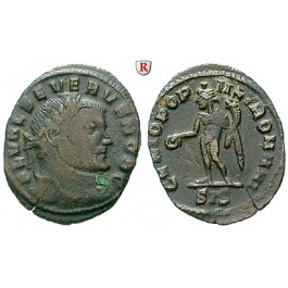 Römische Kaiserzeit, Severus II., Caesar, Follis 305-306, ss/ss+