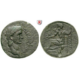 Römische Provinzialprägungen, Kappadokien, Caesarea, Claudius I., Bronze Jahr 5=44/45 n.Chr., ss