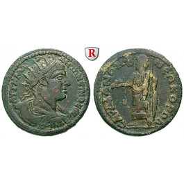 Römische Provinzialprägungen, Lydien, Sardeis, Caracalla, Bronze, ss+