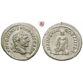 Römische Kaiserzeit, Caracalla, Denar 215, ss