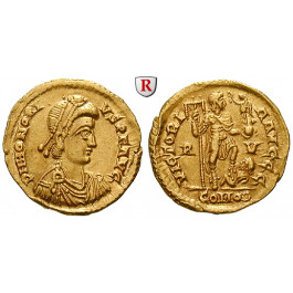 Römische Kaiserzeit, Honorius, Solidus, ss-vz