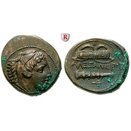 Makedonien, Königreich, Alexander III. der Grosse, Bronze 336-323 v.Chr., f.st
