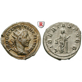 Römische Kaiserzeit, Trebonianus Gallus, Antoninian, ss-vz