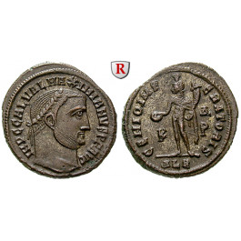 Römische Kaiserzeit, Galerius, Follis 308, vz+/f.vz