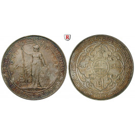 Grossbritannien, Handelsmünzen, Dollar 1897, ss-vz/vz+