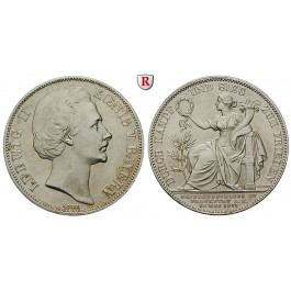 Bayern, Königreich, Ludwig II., Siegestaler 1871, vz-st