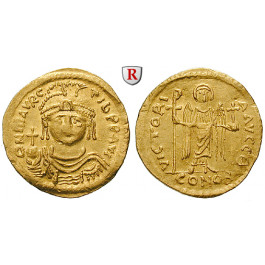 Byzanz, Mauricius Tiberius, Solidus 583-601, vz