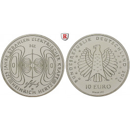 Bundesrepublik Deutschland, 10 Euro 2013, Heinrich Hertz, G, PP