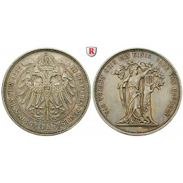 Österreich, Kaiserreich, Franz Joseph I., Feintaler 1868, vz
