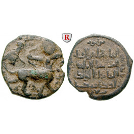 Urtukiden von Maridin, Nasir al-Din Urtuk Arslan, Dirham 599 AH = 1202-1203, ss