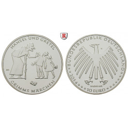 Bundesrepublik Deutschland, 10 Euro 2014, Hänsel und Gretel, G, PP