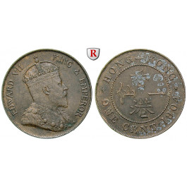 Hong Kong, Edward VII., Cent 1904, ss+