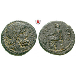 Römische Provinzialprägungen, Seleukis und Pieria, Antiocheia am Orontes, Autonome Prägungen, Bronze Jahr 115 = 66-67, ss-vz