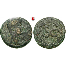 Römische Provinzialprägungen, Seleukis und Pieria, Antiocheia am Orontes, Nero, Bronze, s-ss