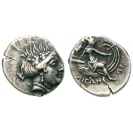 Euböa, Histiaia, Tetrobol 196-146 v.Chr., ss+