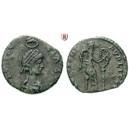 Römische Kaiserzeit, Eudoxia, Frau des Arcadius, Bronze, f.ss