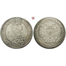 Römisch Deutsches Reich, Leopold I., Taler 1701, ss