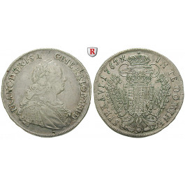 Römisch Deutsches Reich, Franz I., 1/2 Taler 1763, ss