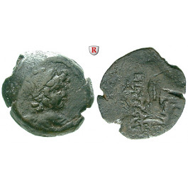 Syrien, Königreich der Seleukiden, Antiochos VII., Bronze, f.ss/s-ss