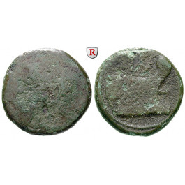 Römische Republik, Sextus und Gnaeus Pompeius (der Große), As 45 v.Chr., s/s-ss