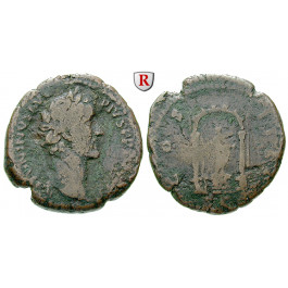 Römische Kaiserzeit, Antoninus Pius, As 158-159, s+