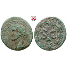 Römische Provinzialprägungen, Seleukis und Pieria, Antiocheia am Orontes, Antoninus Pius, Bronze, s-ss/ss
