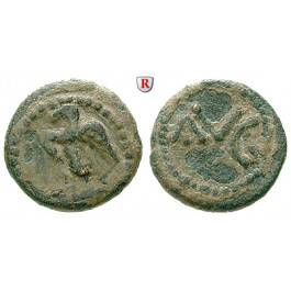 Römische Provinzialprägungen, Phönizien, Berytus, Augustus, Bronze 27 v.-14 n.Chr., f.ss