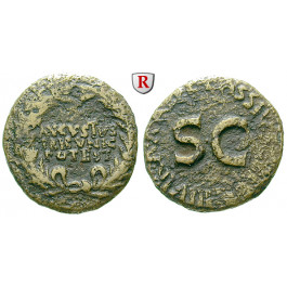 Römische Kaiserzeit, Augustus, As 16 v.Chr., f.ss