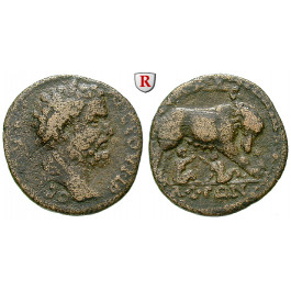 Römische Provinzialprägungen, Lydien, Philadelphia, Septimius Severus, Bronze, s-ss