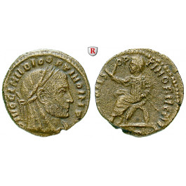 Römische Kaiserzeit, Claudius II. Gothicus, Follis 317-318, ss/f.ss