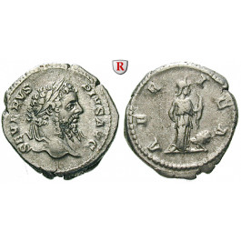 Römische Kaiserzeit, Septimius Severus, Denar 207, ss-vz/ss