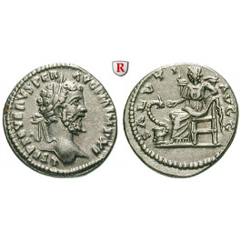 Römische Kaiserzeit, Septimius Severus, Denar 198, vz