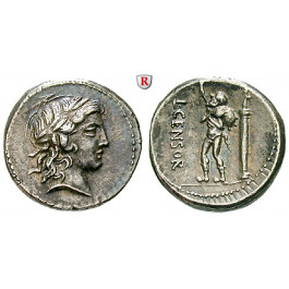 Römische Republik, L. Marcius Censorinus, Denar 82 v.Chr., f.vz
