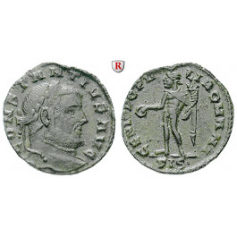 Römische Kaiserzeit, Constantius I., Viertelfollis 305-306, ss/vz