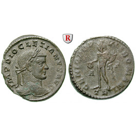 Römische Kaiserzeit, Diocletianus, Follis 296-297, ss-vz/ss