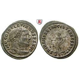 Römische Kaiserzeit, Diocletianus, Follis 300-303, f.vz
