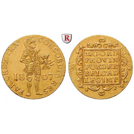 Niederlande, Utrecht, Dukat 1807, ss-vz