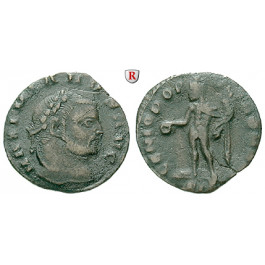 Römische Kaiserzeit, Galerius, Viertelfollis 305-306, ss+
