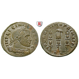 Römische Kaiserzeit, Licinius I., Follis 309-313, vz