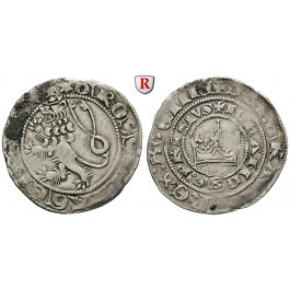 Böhmen, Königreich, Johann I. von Luxemburg, Groschen, ss+