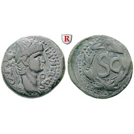 Römische Provinzialprägungen, Seleukis und Pieria, Antiocheia am Orontes, Nero, Semis, ss