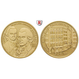 Österreich, 2. Republik, 50 Euro 2006, 10,0 g fein, st