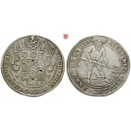 Braunschweig, Braunschweig-Wolfenbüttel, August der Jüngere, Taler 1663, ss+