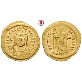 Byzanz, Mauricius Tiberius, Solidus 583-602, vz