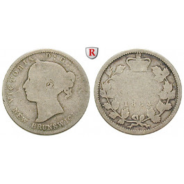 Kanada, New Brunswick, 10 Cents 1864, s-ss