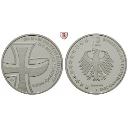 Bundesrepublik Deutschland, 10 Euro 2015, J, PP