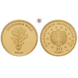Bundesrepublik Deutschland, 20 Euro 2010, nach unserer Wahl, D-J, 3,89 g fein, st